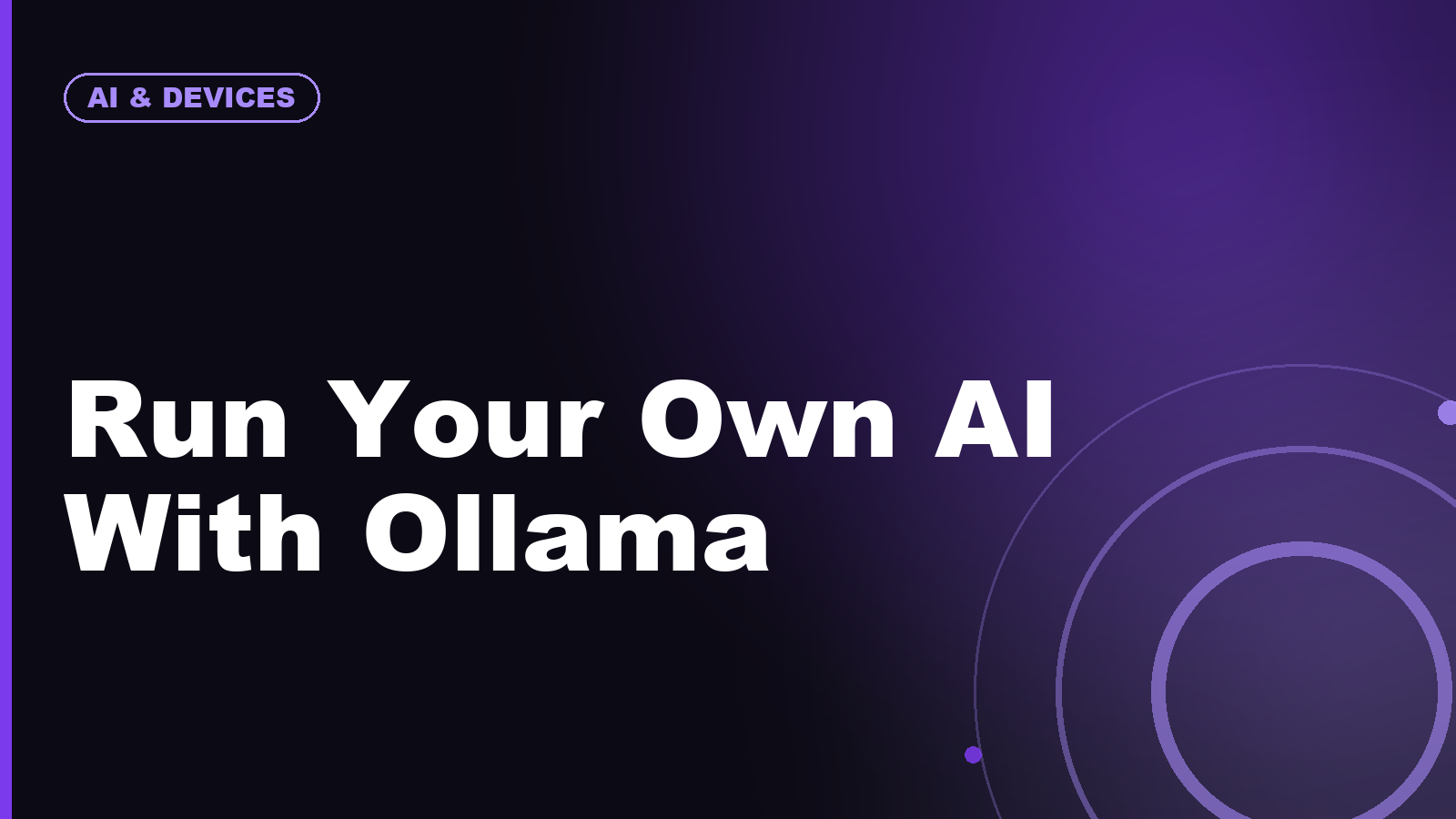 Run Your Own Private AI: Self-Hosting Ollama on a VPS